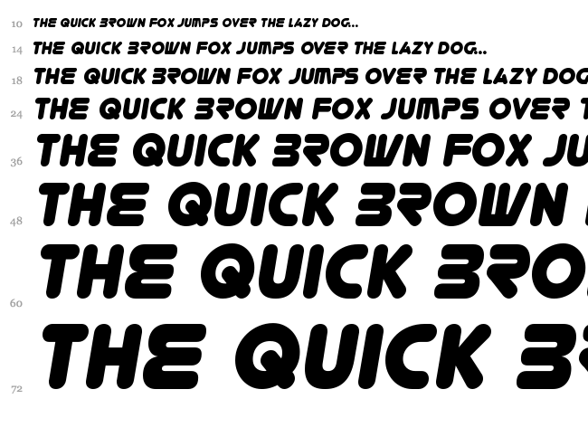 You're Gone font waterfall